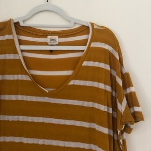 Yellow striped shirt